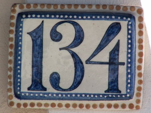 Domovní číslo 134 - vzor H1